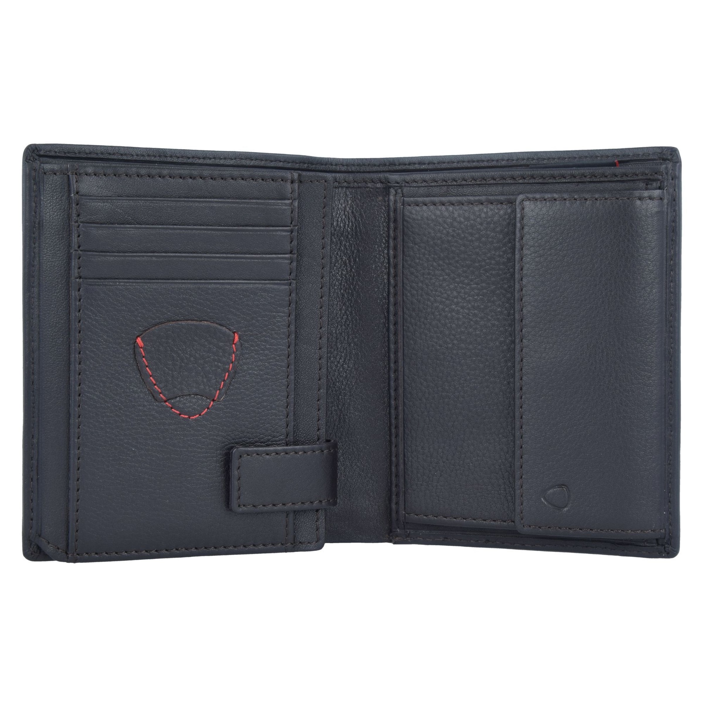 STRELLSON Portemonnaie 'Oxford Circus' in Schwarz