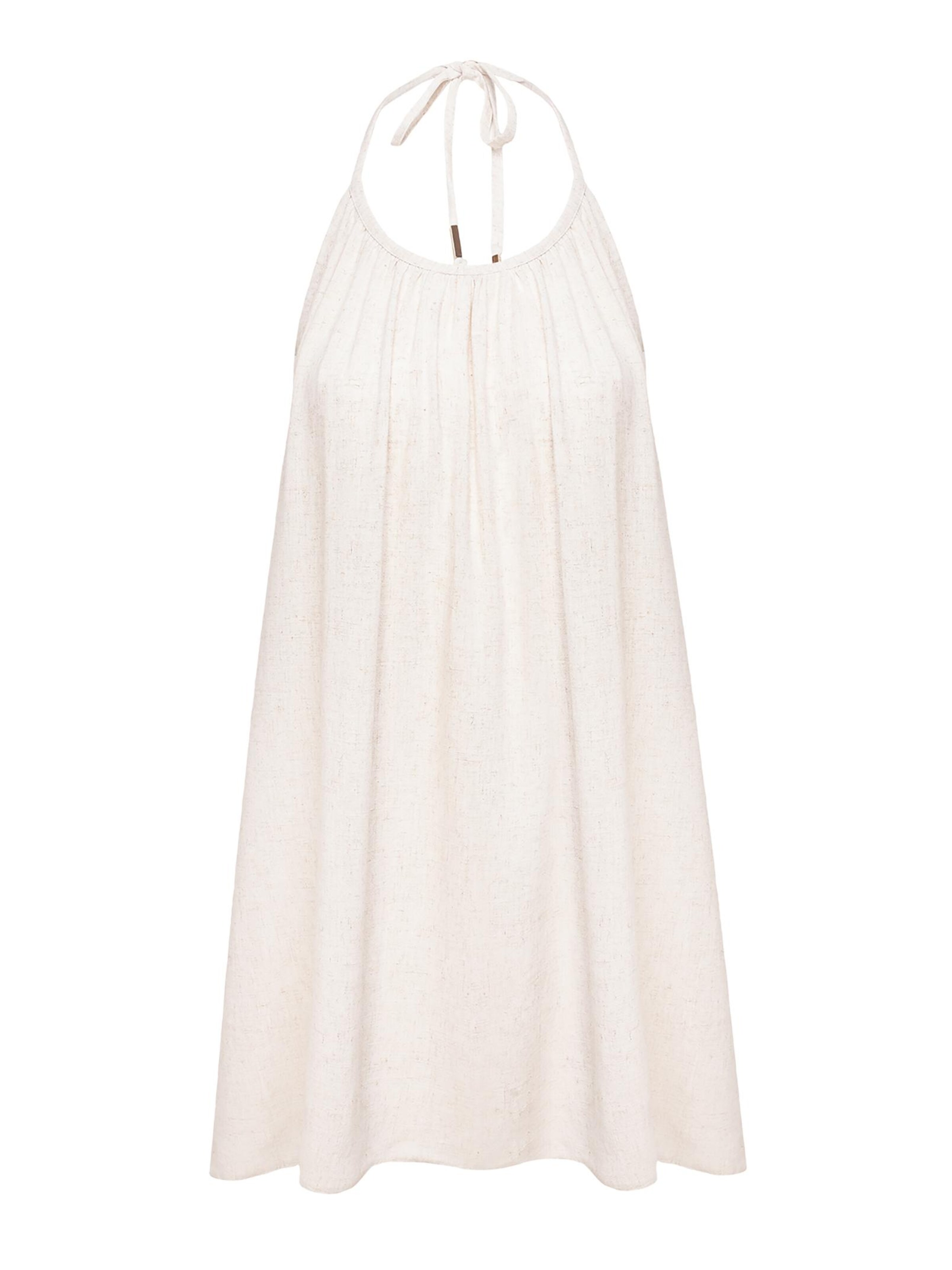 mandragora Kleid 'Sola'‌‌ in Beige: Vorderseite