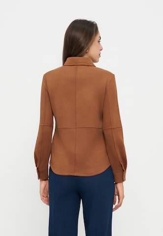 Anna Field Blouse in Brown