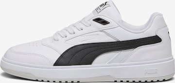 PUMA Sneakers laag 'Doublecourt' in Wit: voorkant