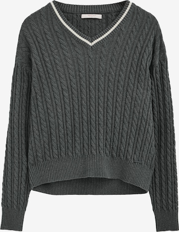 Polo Club Pullover in Grau: Vorderseite