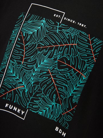 Funky Buddha Tričko – černá