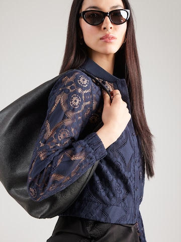 Veste mi-saison 'VMLUNU' VERO MODA en bleu