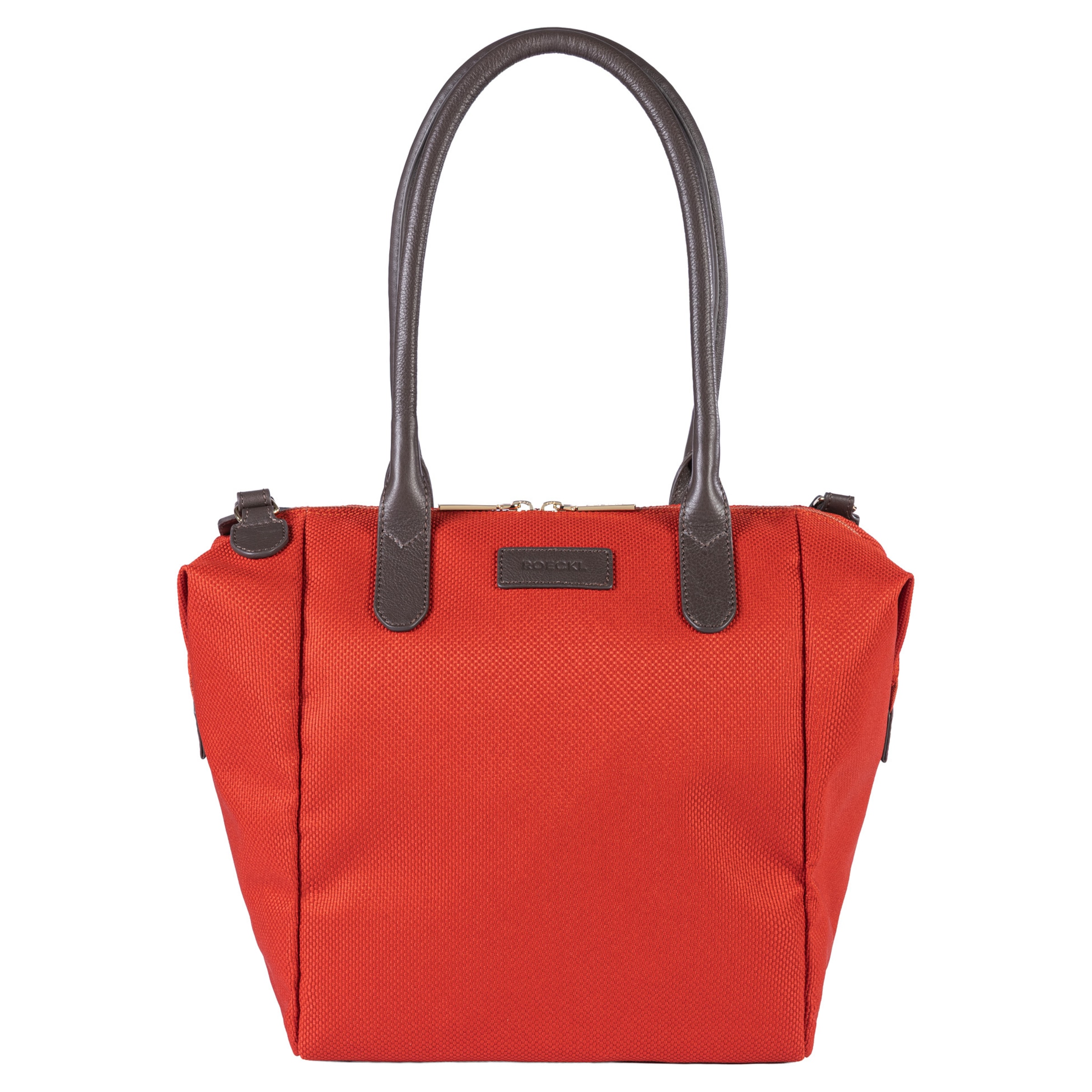 Roeckl Shoulder Bag 'BOTTLE BAG' in Orange: front