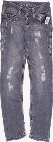 Soccx Jeans in 28 in Grey: front