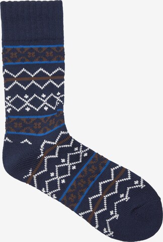JACK & JONES Ponožky 'PATTERN' – modrá