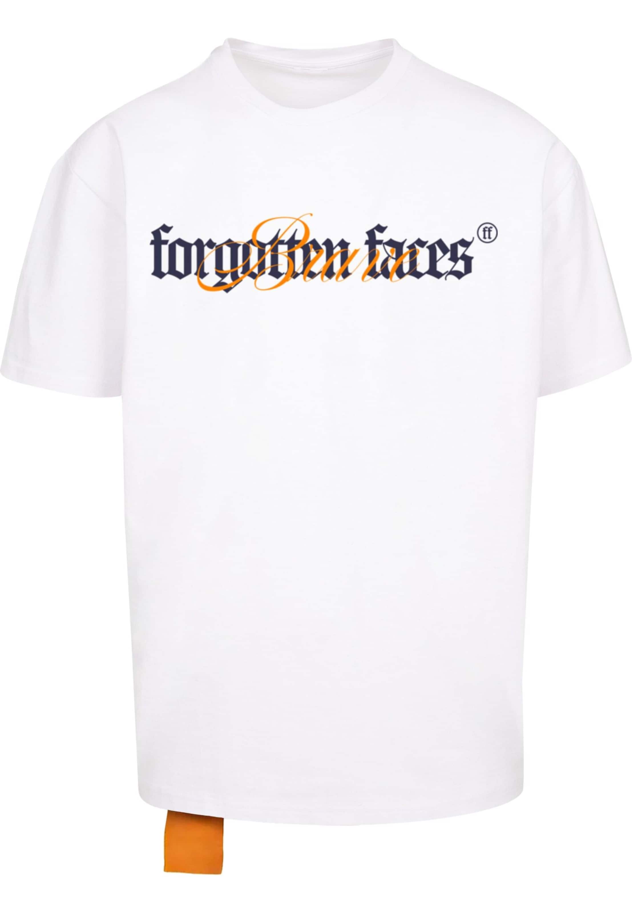 Forgotten Faces Shirt 'Bravery' in Weiß: Vorderseite