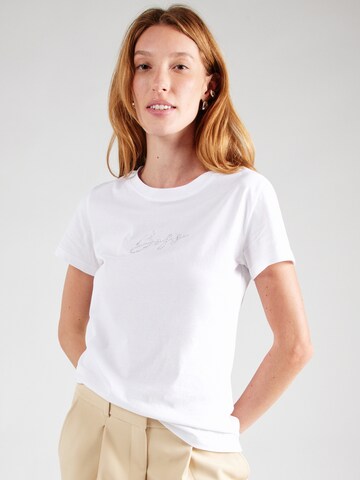 T-shirt 'Esogo' BOSS en blanc : devant