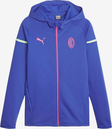 PUMA Sportjas 'AC Milan' in Blauw: voorkant