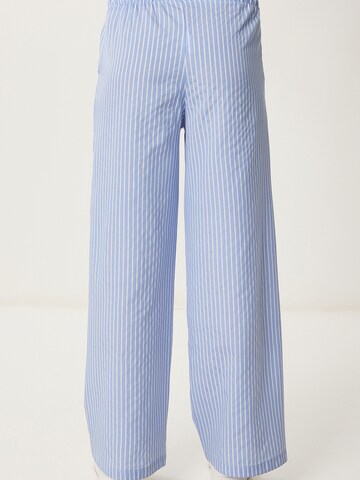 Happiness İstanbul Wide leg Byxa i blå