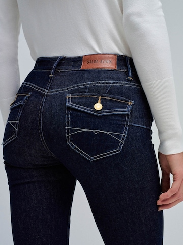 Salsa Jeans Skinny Jeans Wonder in Blau