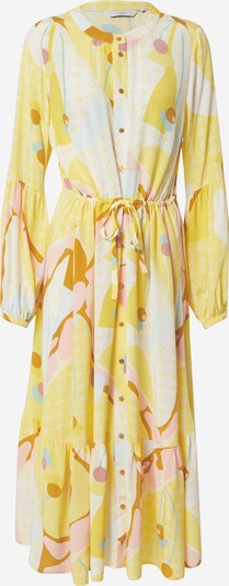 NÜMPH Robe-chemise 'Nucasey' en jaune / mélange de couleurs, Vue avec produit