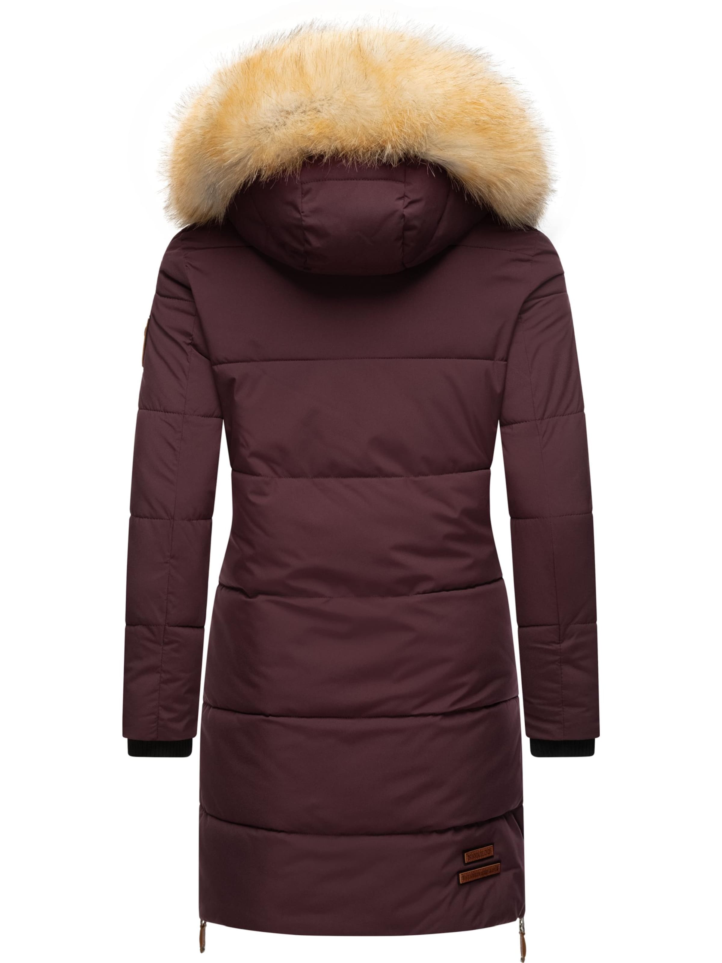 Cappotto invernale 'Halina' di NAVAHOO in rosso