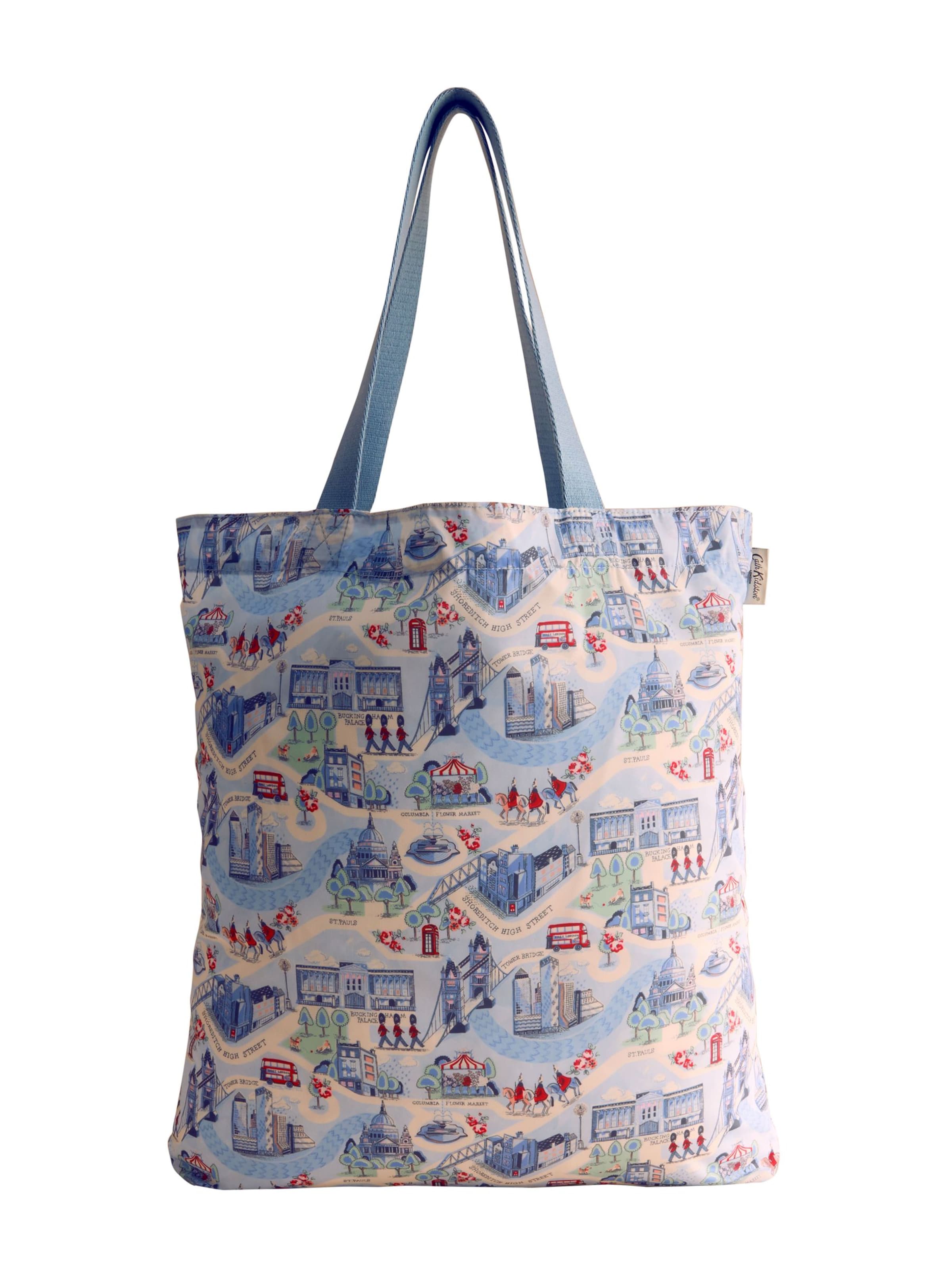 Cath Kidston Μεγάλη τσάντα σε μπλε: μπροστά