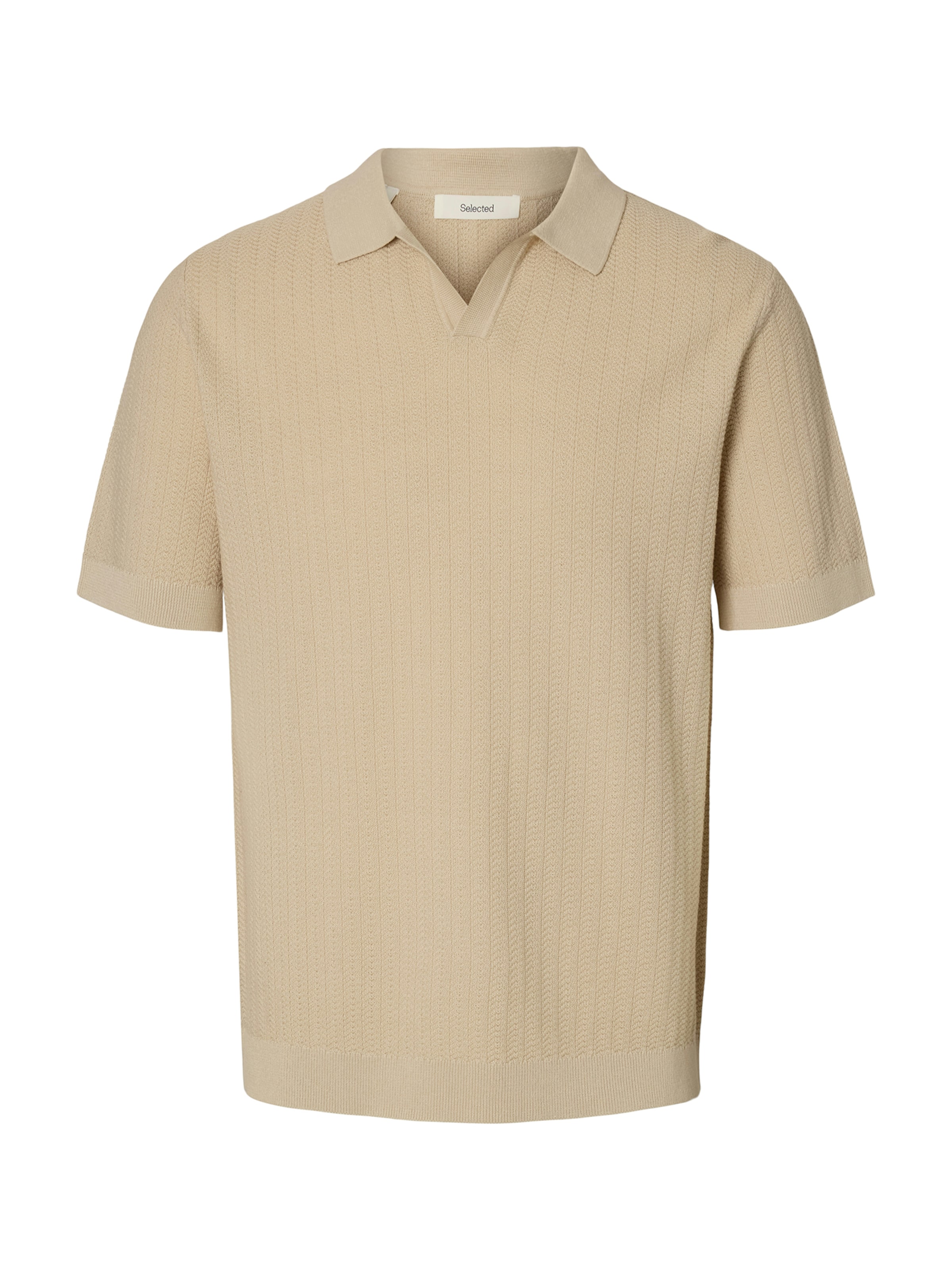 SELECTED Sweater 'SLHMattis' in Beige: front