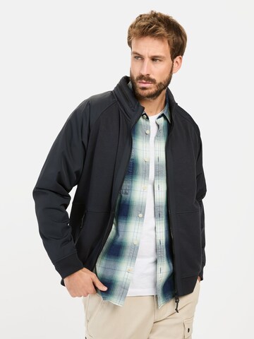 CAMEL ACTIVE Zip-Up Hoodie in Blue: front