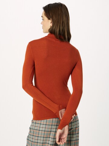 JDY Sweater 'DINA' in Red