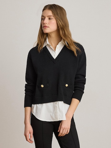 Lauren Ralph Lauren Sweter w kolorze czarny: przód