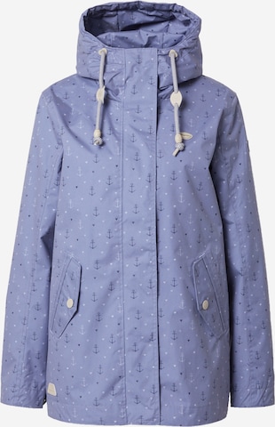 Ragwear Between-season jacket 'LENCA MARINA' in Blue: front