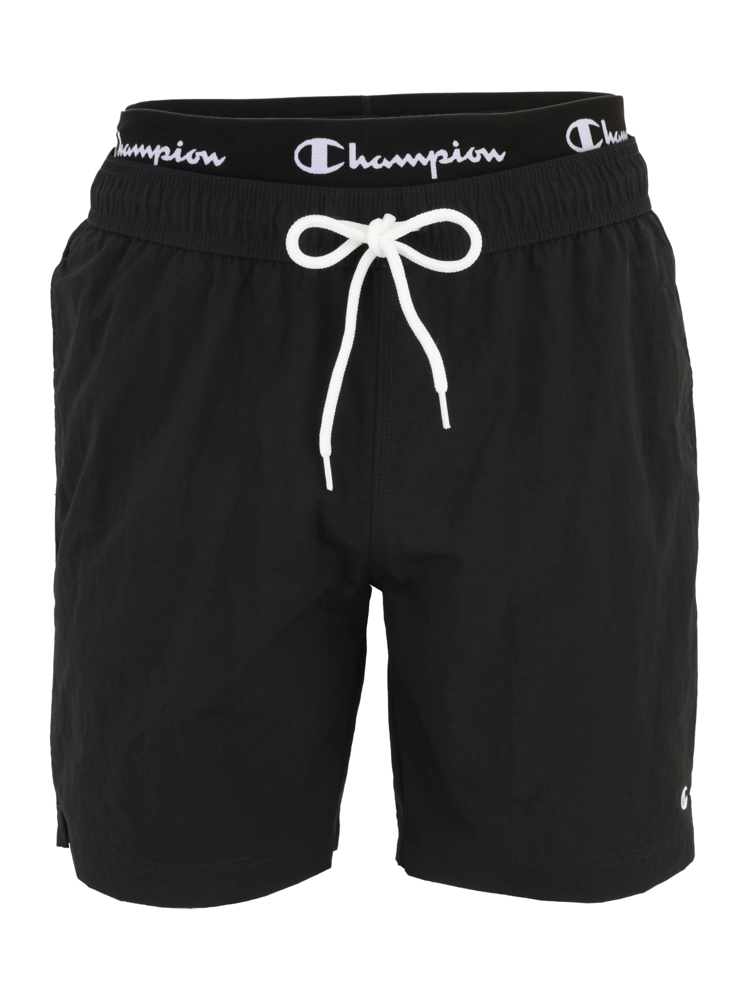 Champion Authentic Athletic Apparel Board Shorts in Black: front