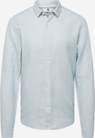 GARCIA Regular fit Button Up Shirt in Blue: front