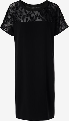TATUUM - Vestido ' OWERA' en negro: frente