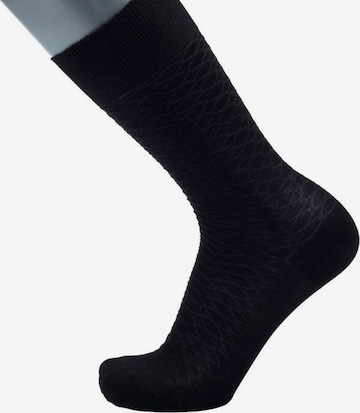 BGents Socks in Black: front