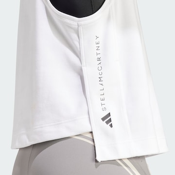 ADIDAS BY STELLA MCCARTNEY Top sportowy w kolorze biały