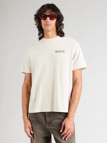 T-Shirt Abercrombie & Fitch en beige
