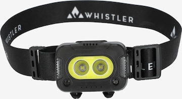 Whistler Stirnlampe in Schwarz: Vorderseite