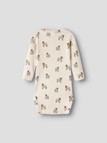 Lil'Atelier Romper/Bodysuit in Beige