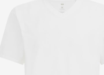 T-Shirt WE Fashion en blanc : devant