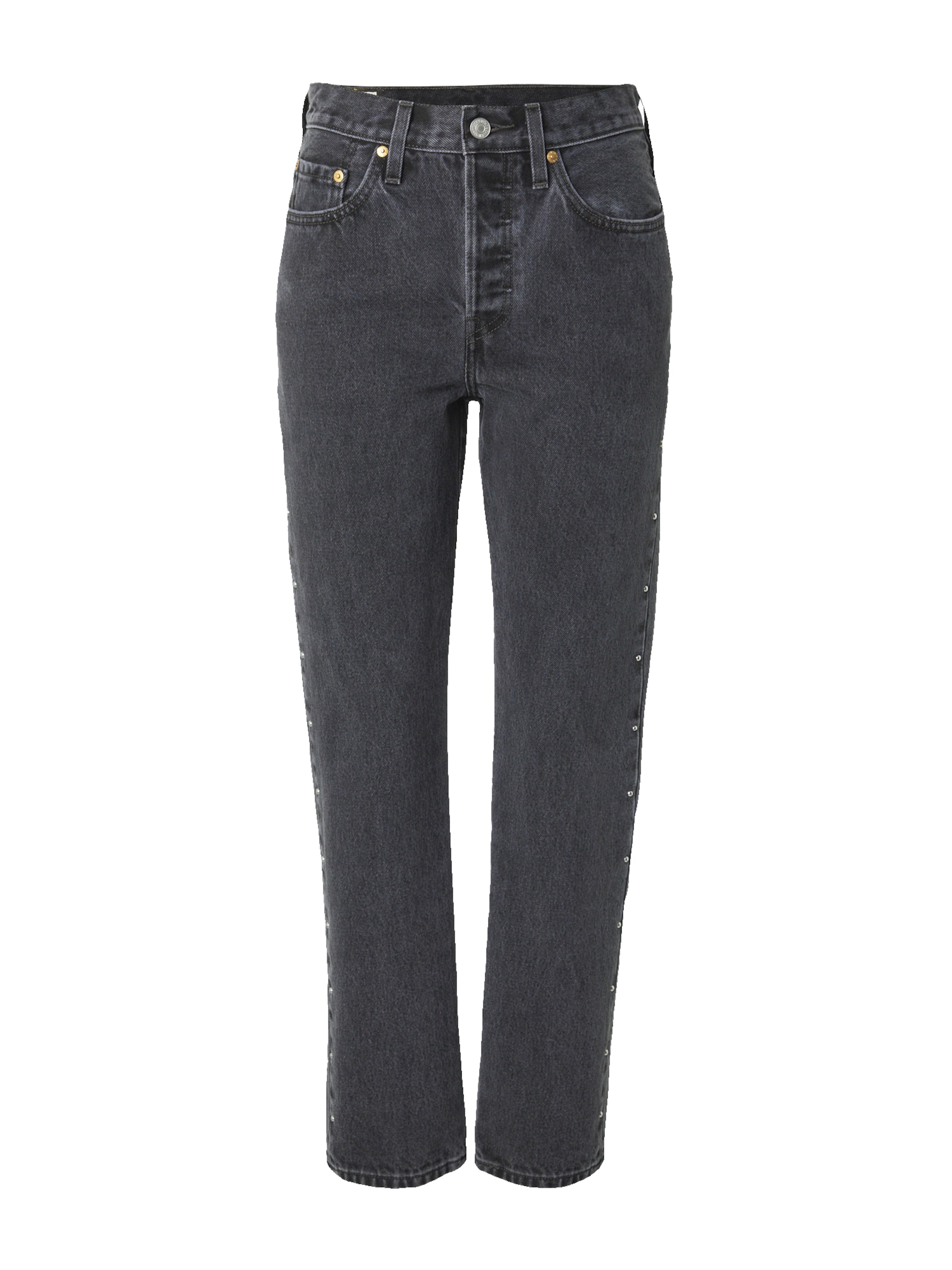 juoda LEVI'S ® Standartinis Džinsai '501': priekis