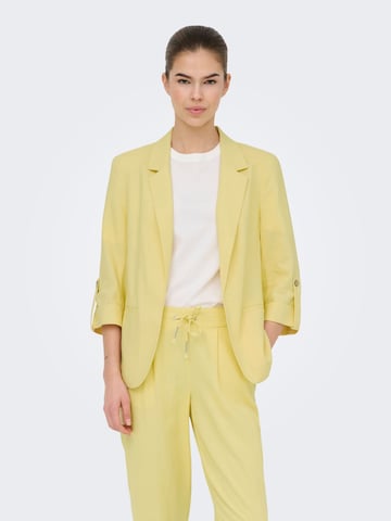 ONLY Blazer 'ONLGoa' in Yellow: front
