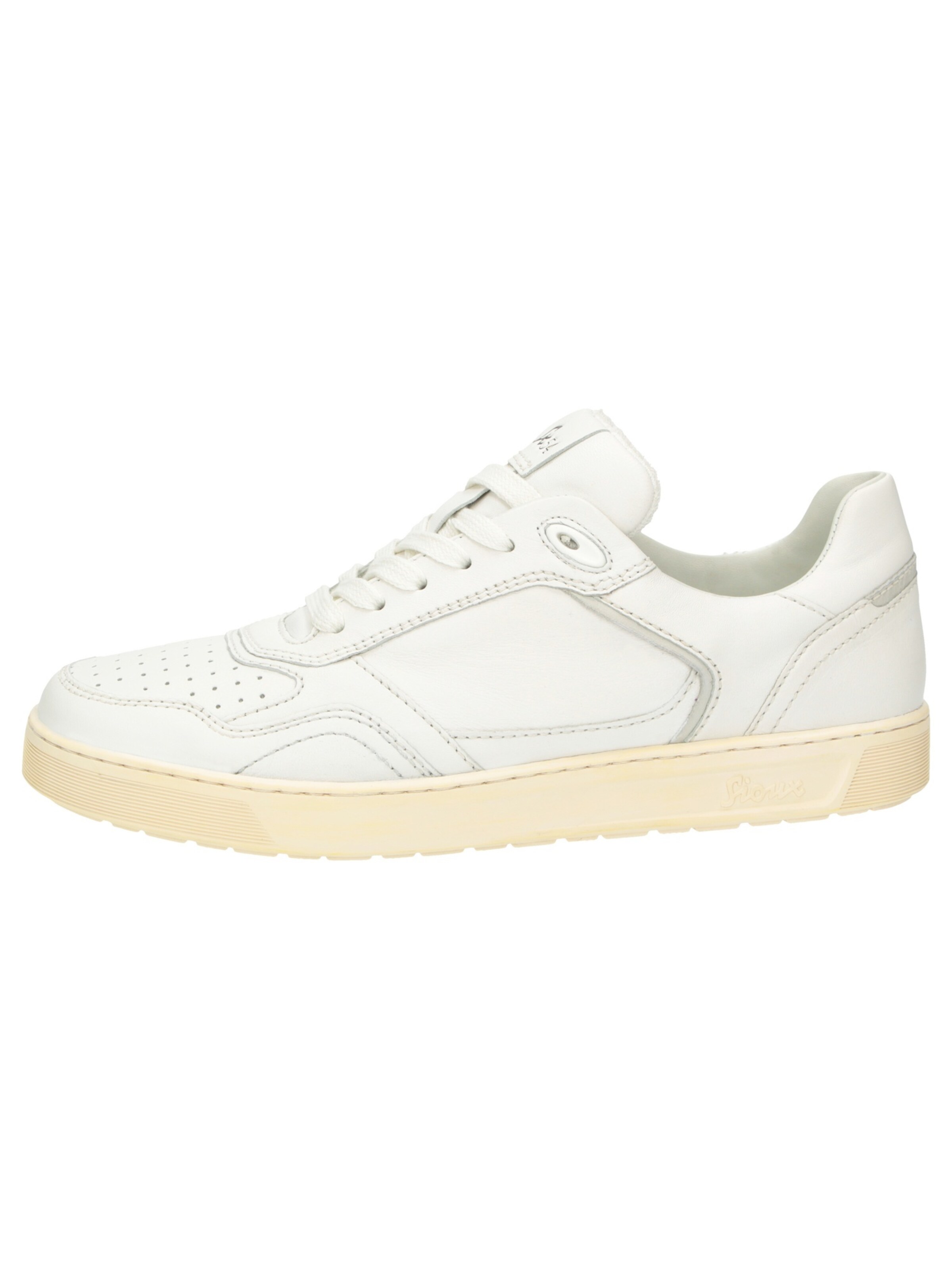 Baskets basses ' Tedroso-704 ' SIOUX en blanc