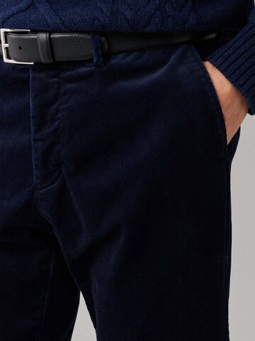 Hackett London Regular Chinohose in Blau
