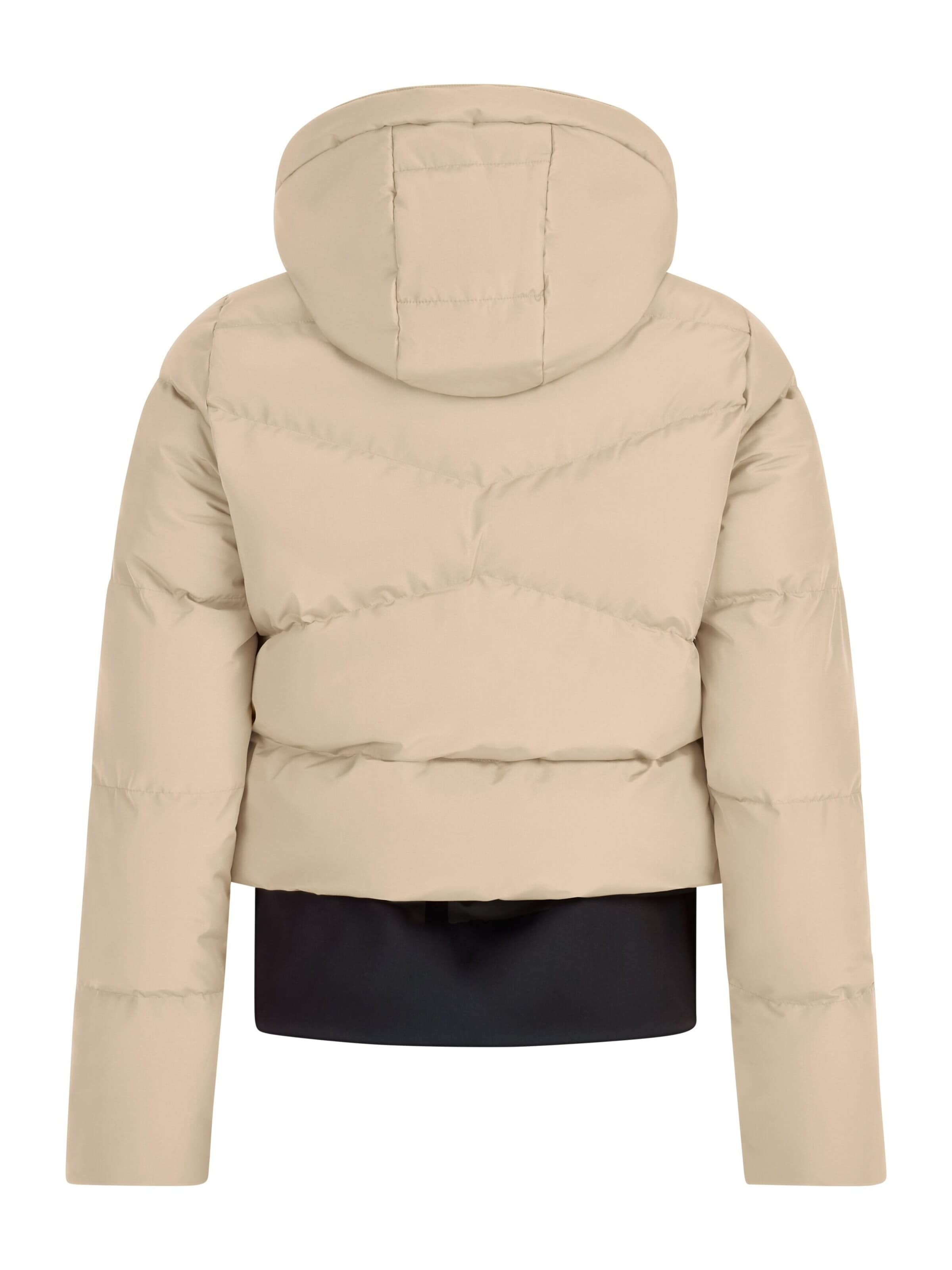 PROTEST Athletic Jacket 'PRTPreppy' in Brown