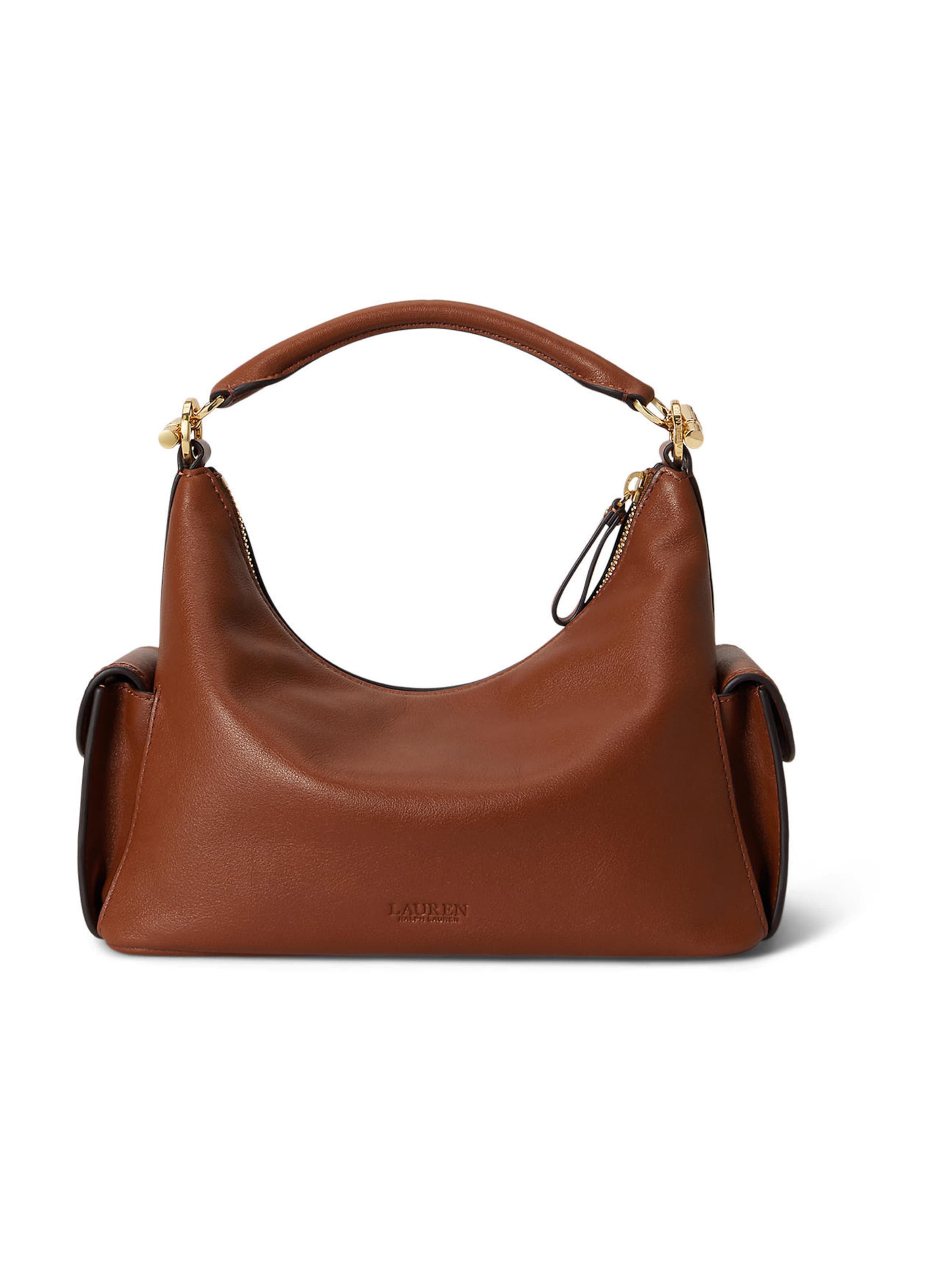 Lauren Ralph Lauren Mala de ombro 'BLAIKE' em conhaque, Vista do artigo