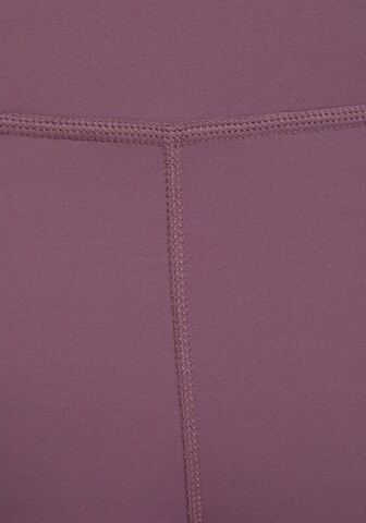 LASCANA ACTIVE Skinny Workout Pants in Purple