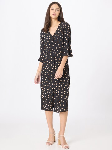 Wallis Shirt Dress in Black: front