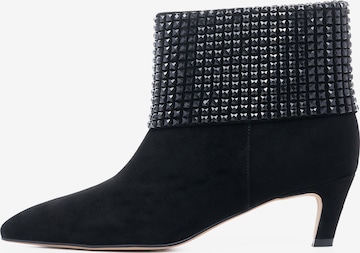 Bottines CESARE GASPARI en noir : devant