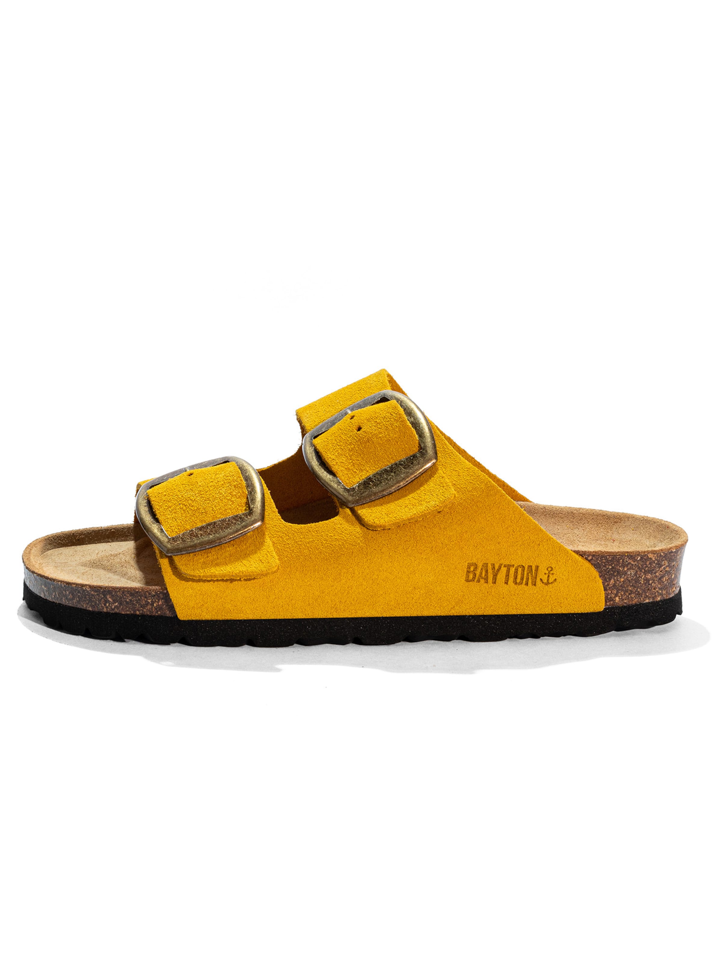 Mule 'ALICANTE' Bayton en jaune : devant