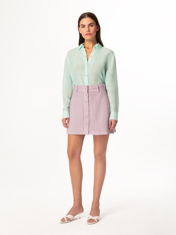 Haris Cotton Rok in Roze