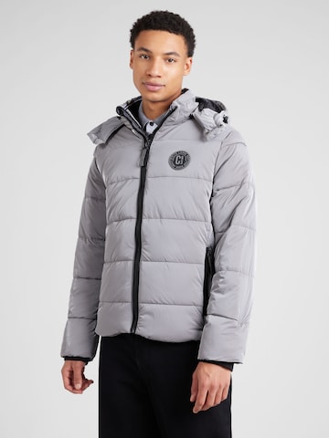 Veste d’hiver CAMP DAVID en gris : devant