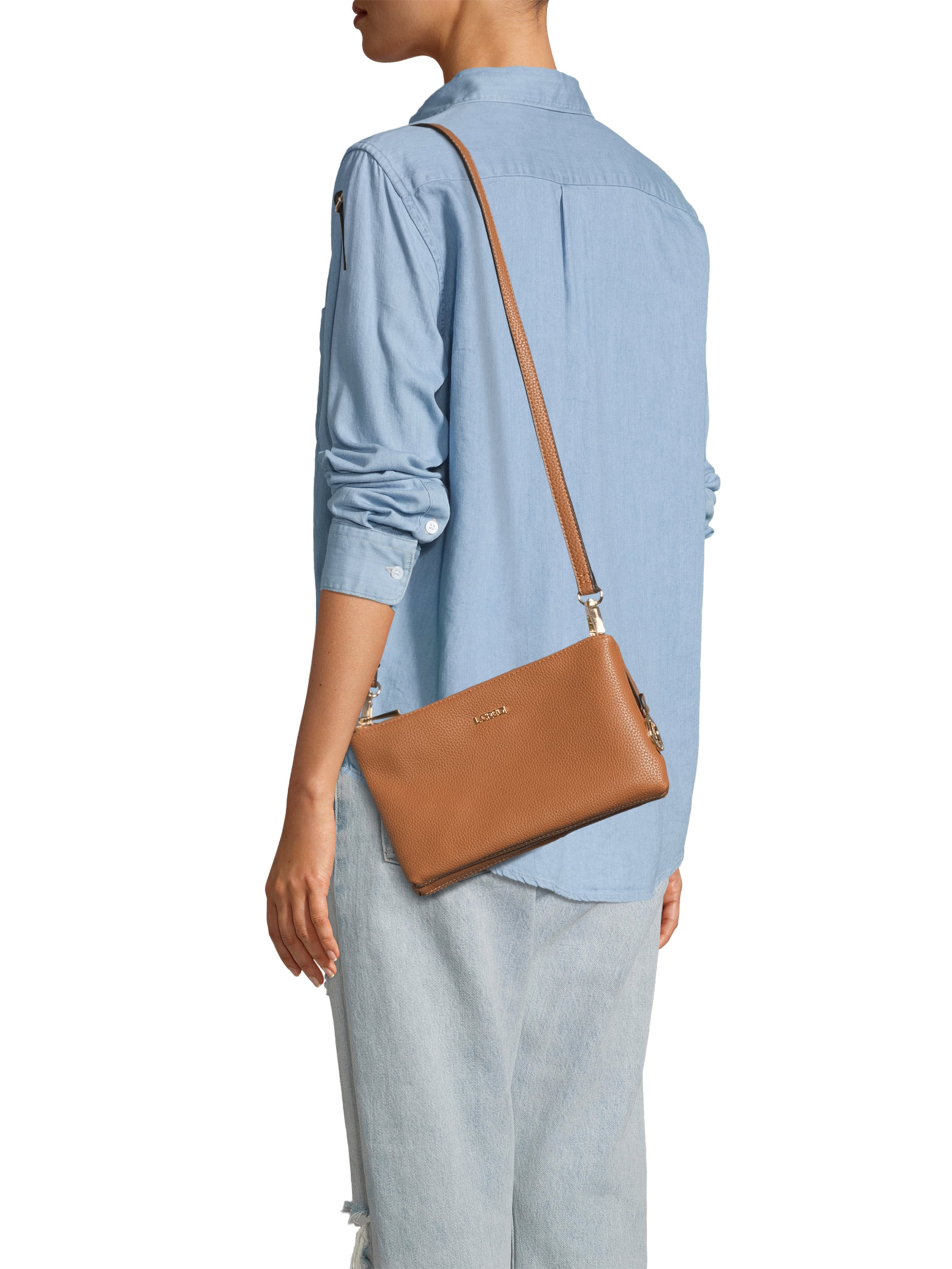 L.CREDI Crossbody bag 'Ella' in Brown