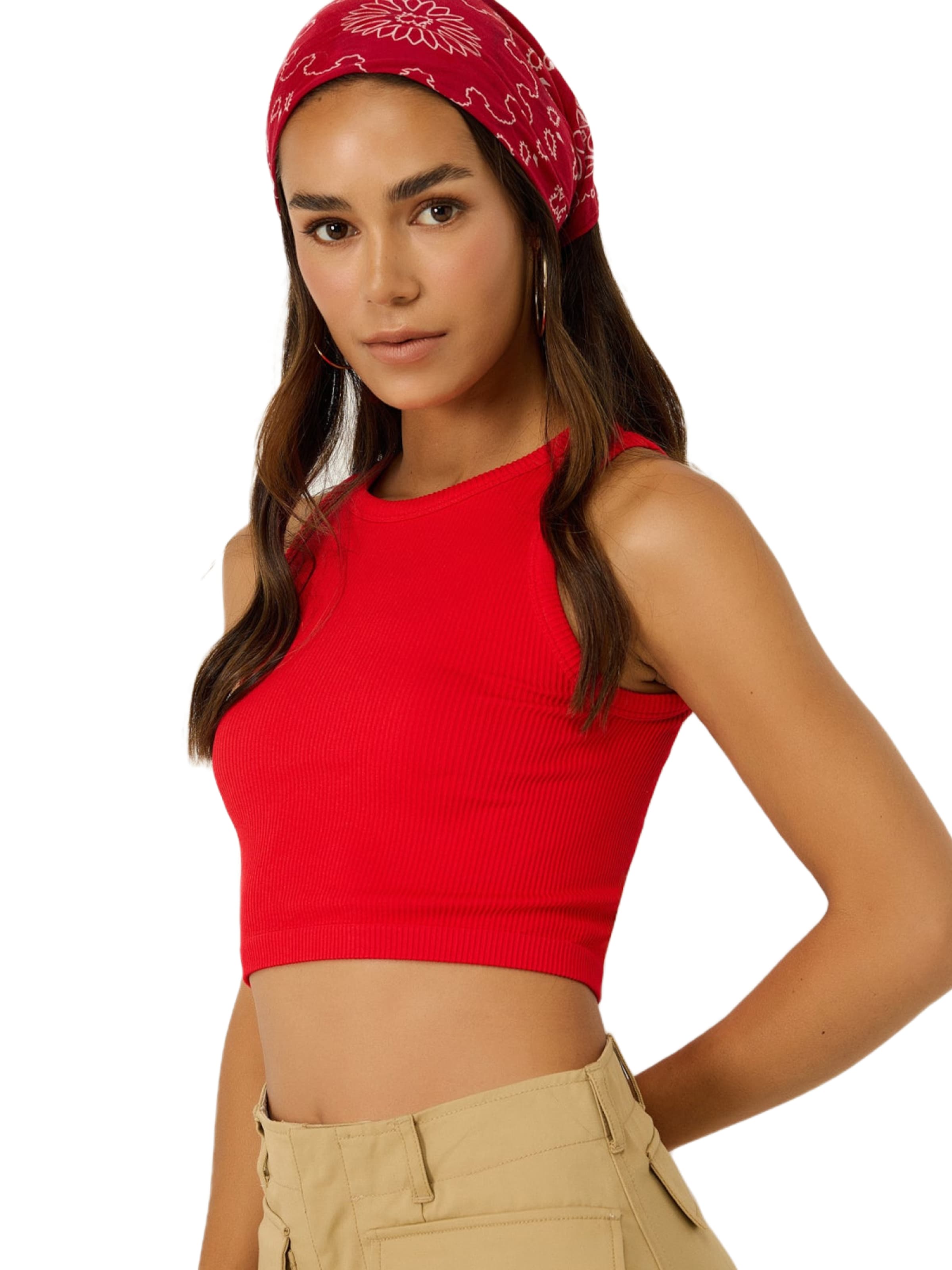 No Matter What Top in Rood