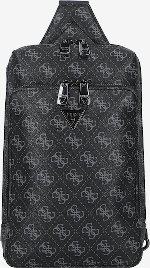 GUESS Reppu 'Milano' värissä harmaa / musta, Tuotenäkymä