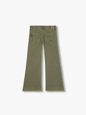 Scalpers Wide leg Byxa i grön