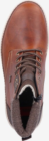 Bottines à lacets Rieker en marron