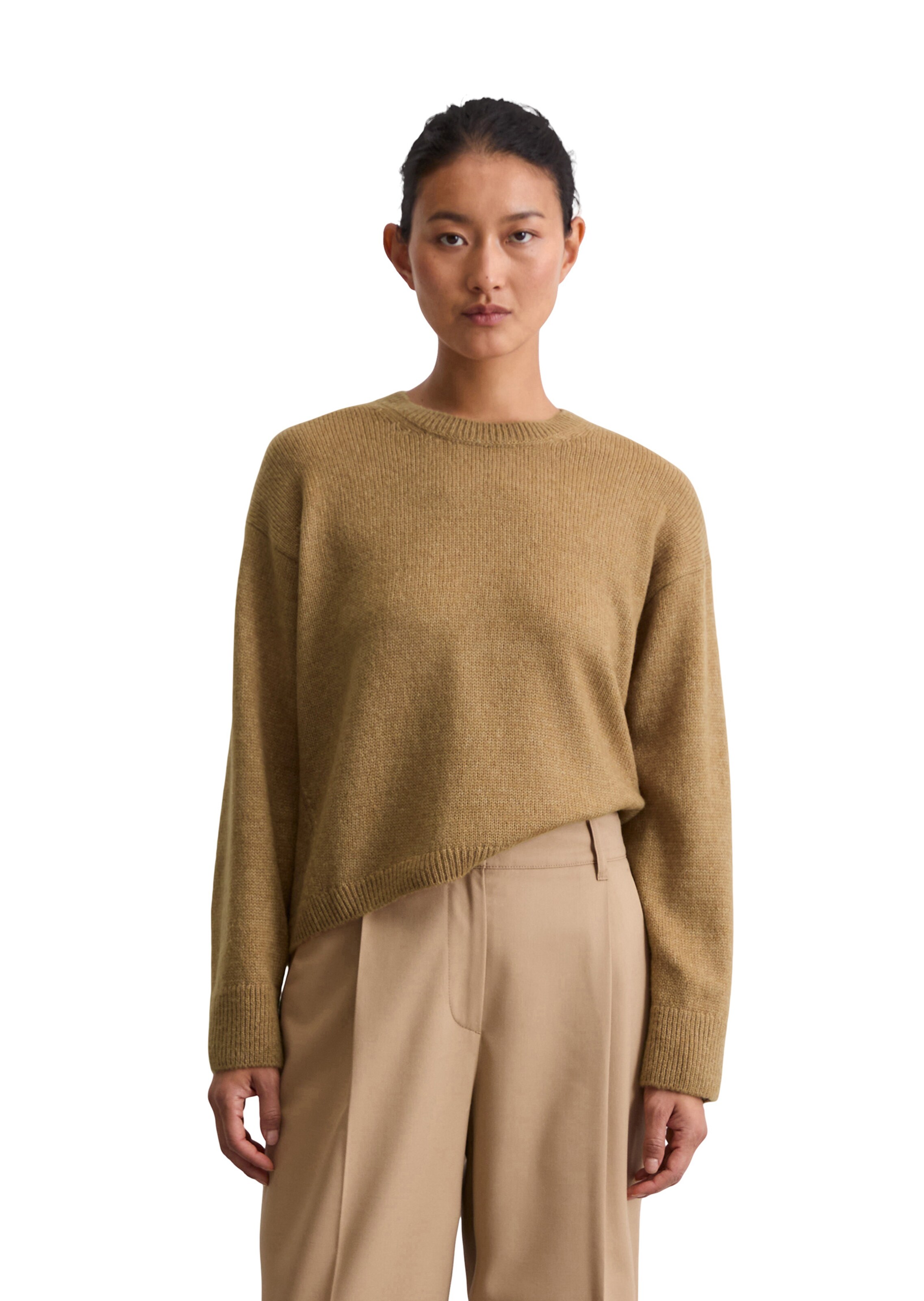Marc O'Polo Sweater in Brown: front